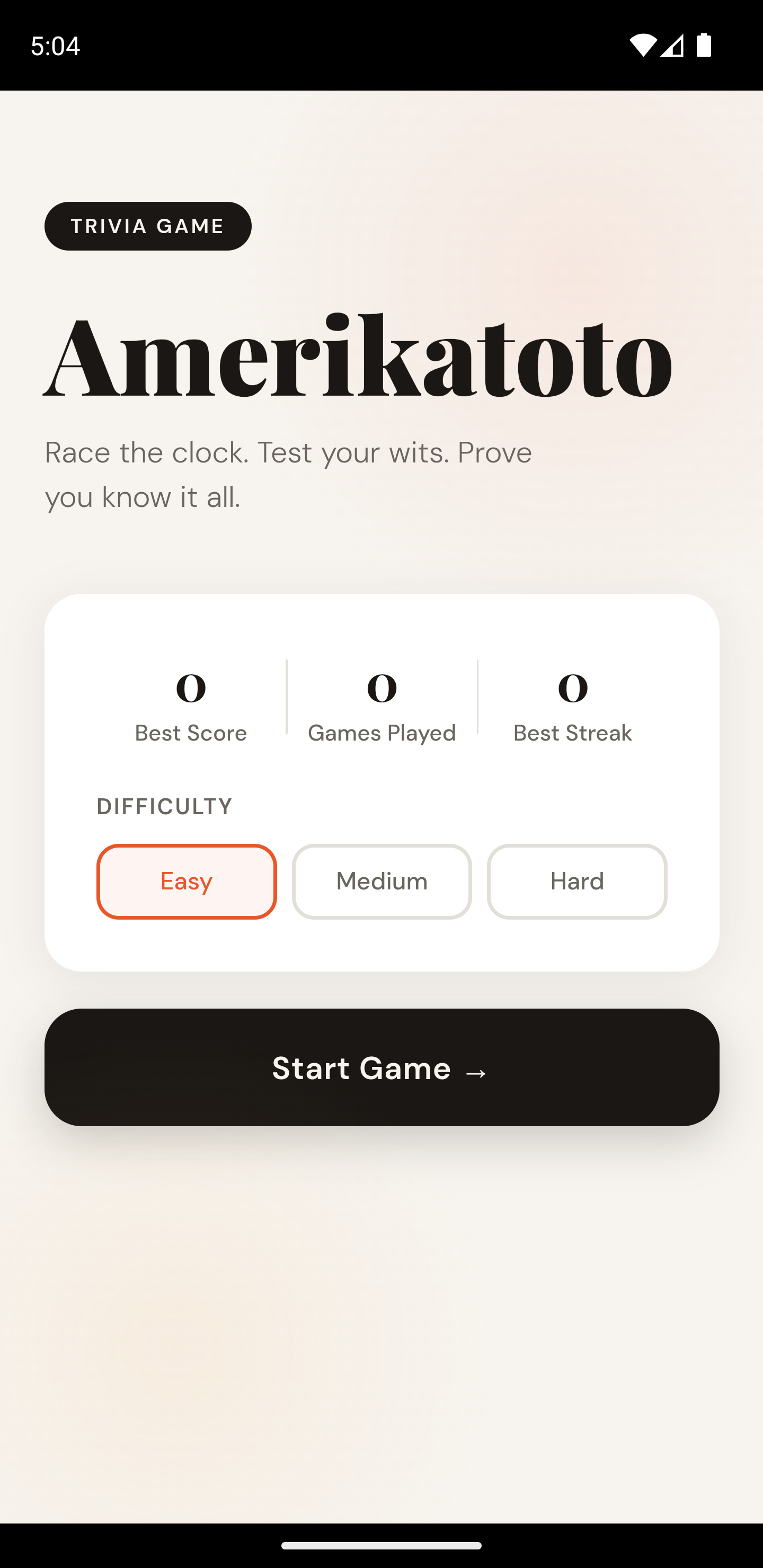 Amerikatoto Screenshot